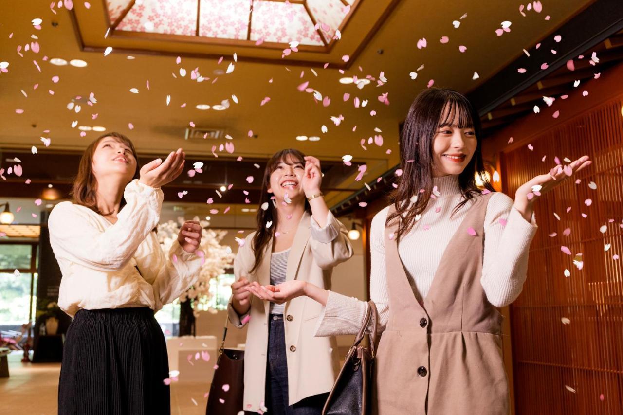 Yamanakaonsen Ohanami Kyubei Kaga  Ngoại thất bức ảnh