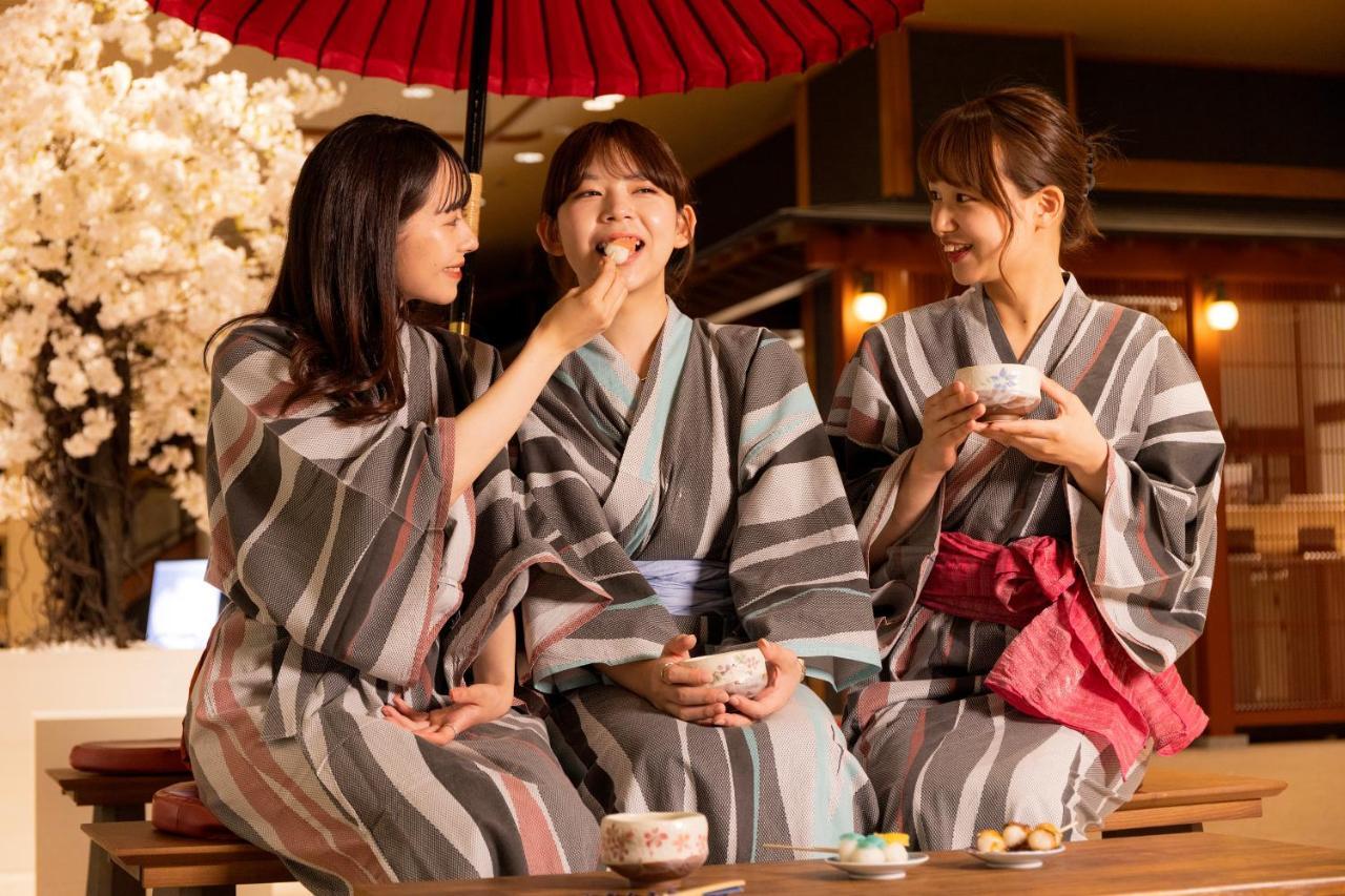 Yamanakaonsen Ohanami Kyubei Kaga  Ngoại thất bức ảnh